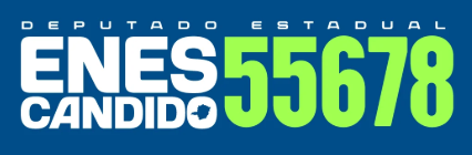 Enes Candido 55678 - Deputado Estadual